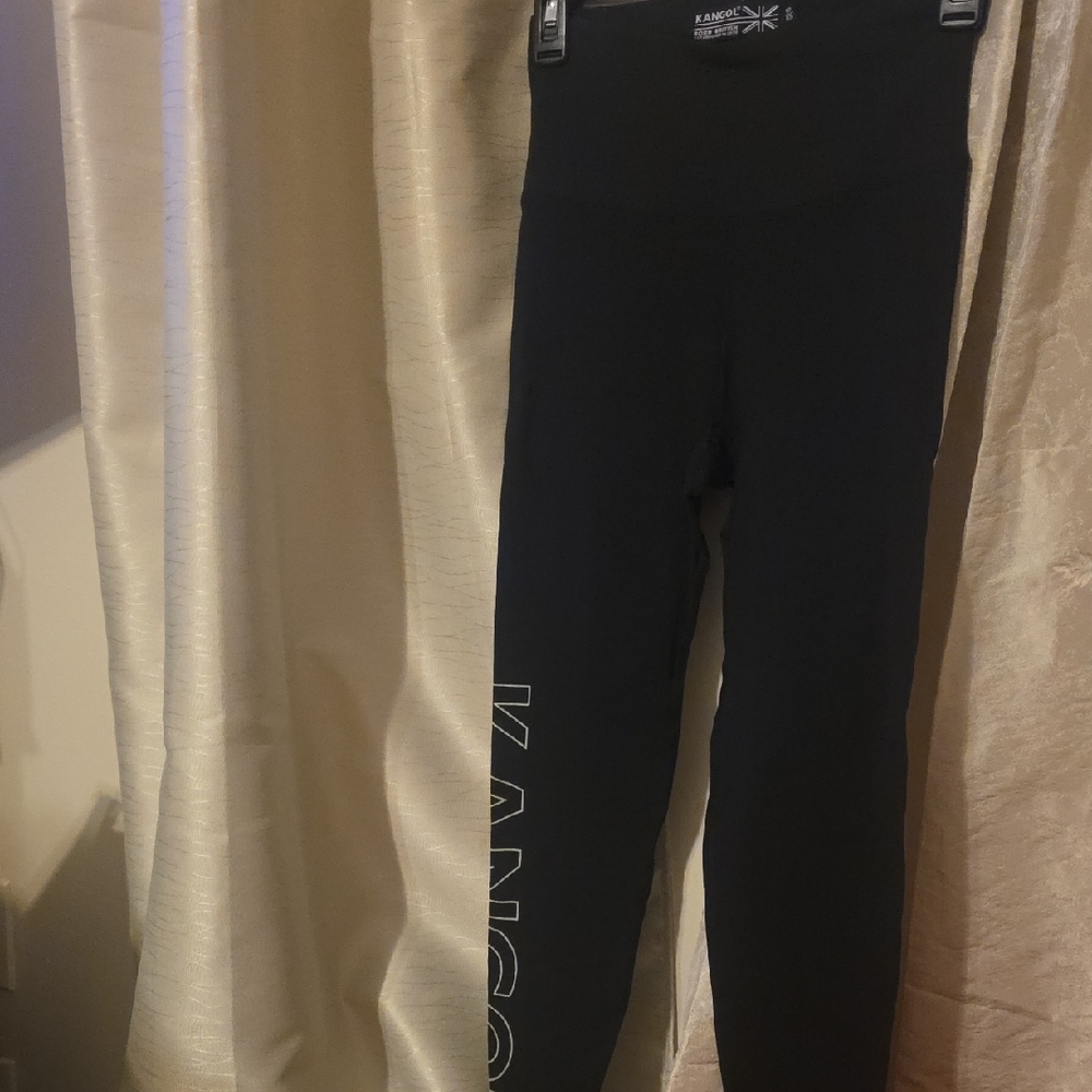 Kangol Kids Black Leggings